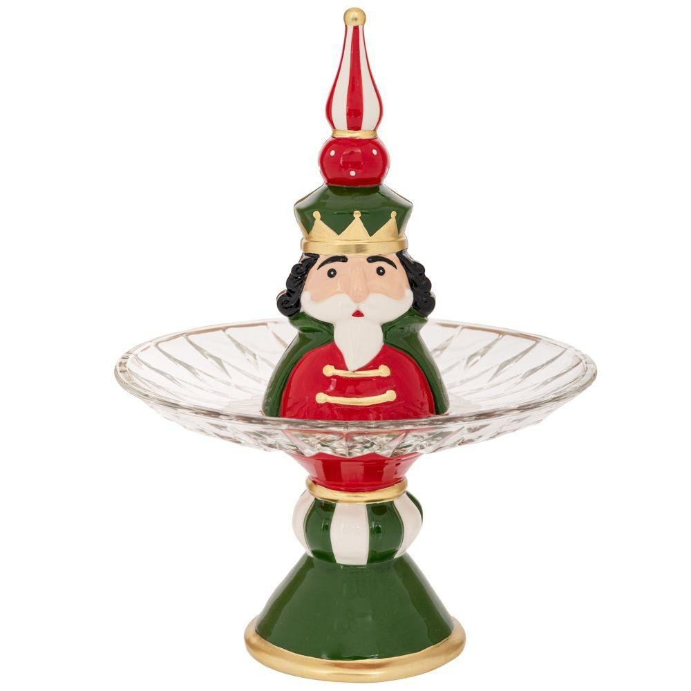 ALZATA SCHIACCIANOCI MULTICOLORE 22X22X30,5CM